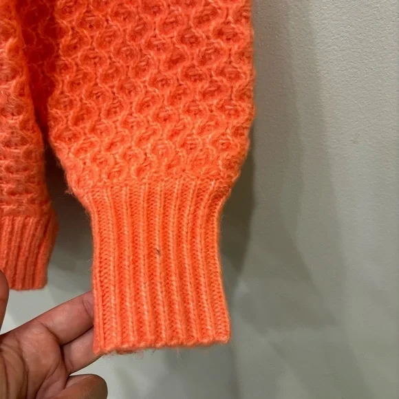 Anthropologie Bia Mock Neck Tunic Alpaca Blend  Sweater Women’s Size Small - Picture 10 of 16